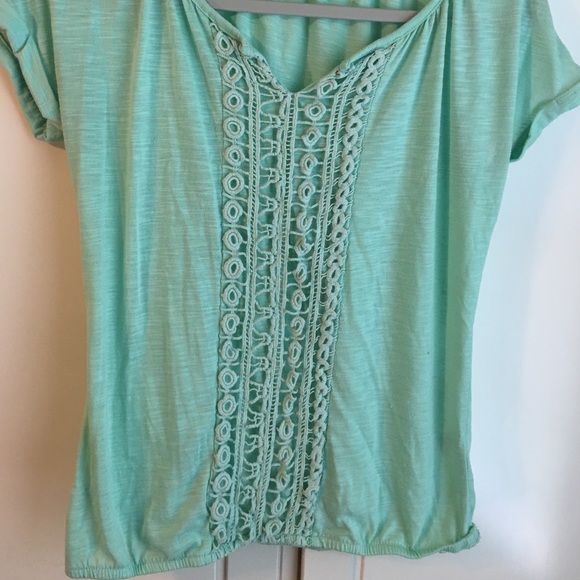 Sea Foam Green Top - Picture 4 of 4